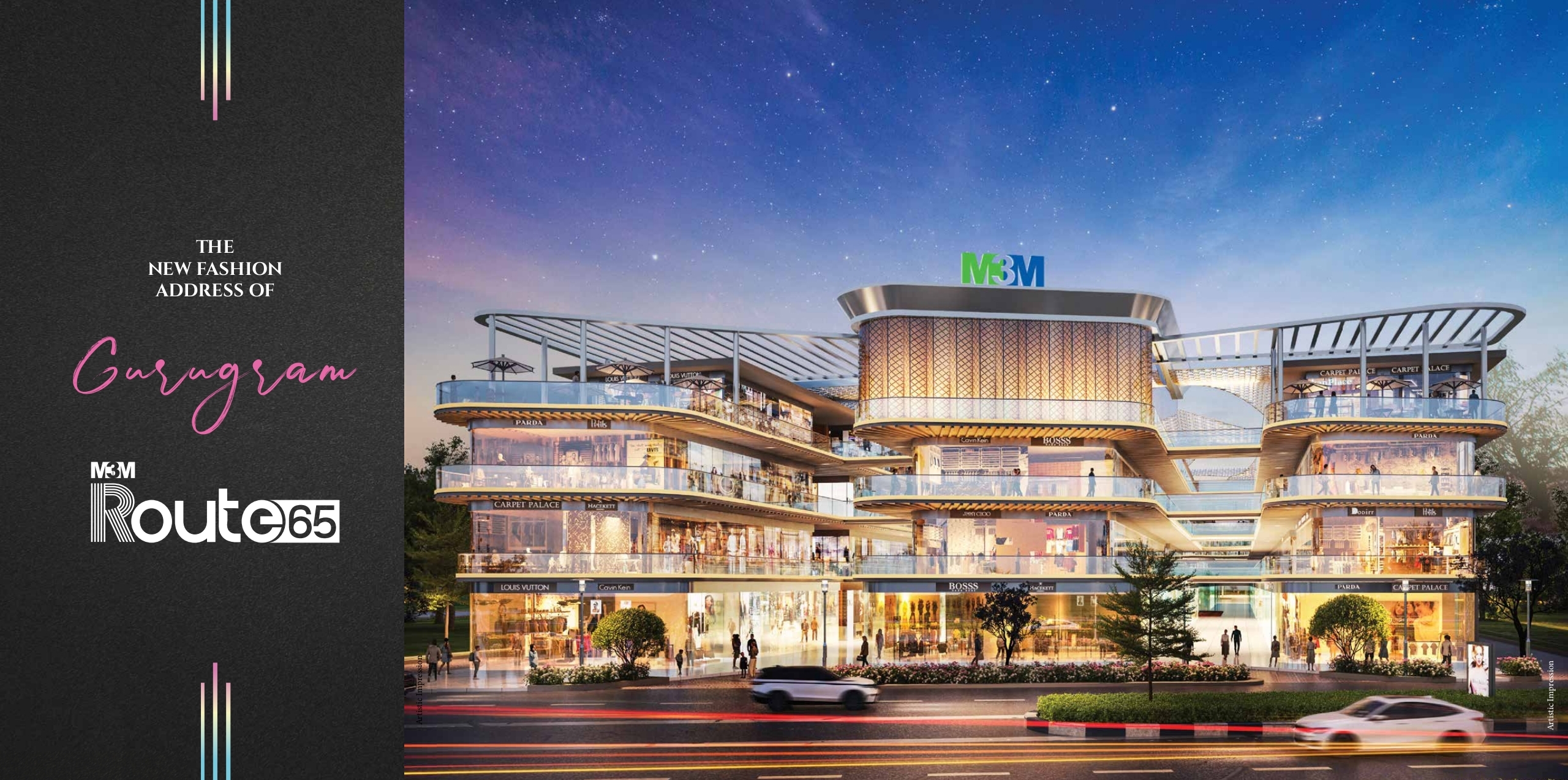 M3M Route65 — Commercial project in Sector 65, Golf Course Road Extension, Gurugram, Gurugram